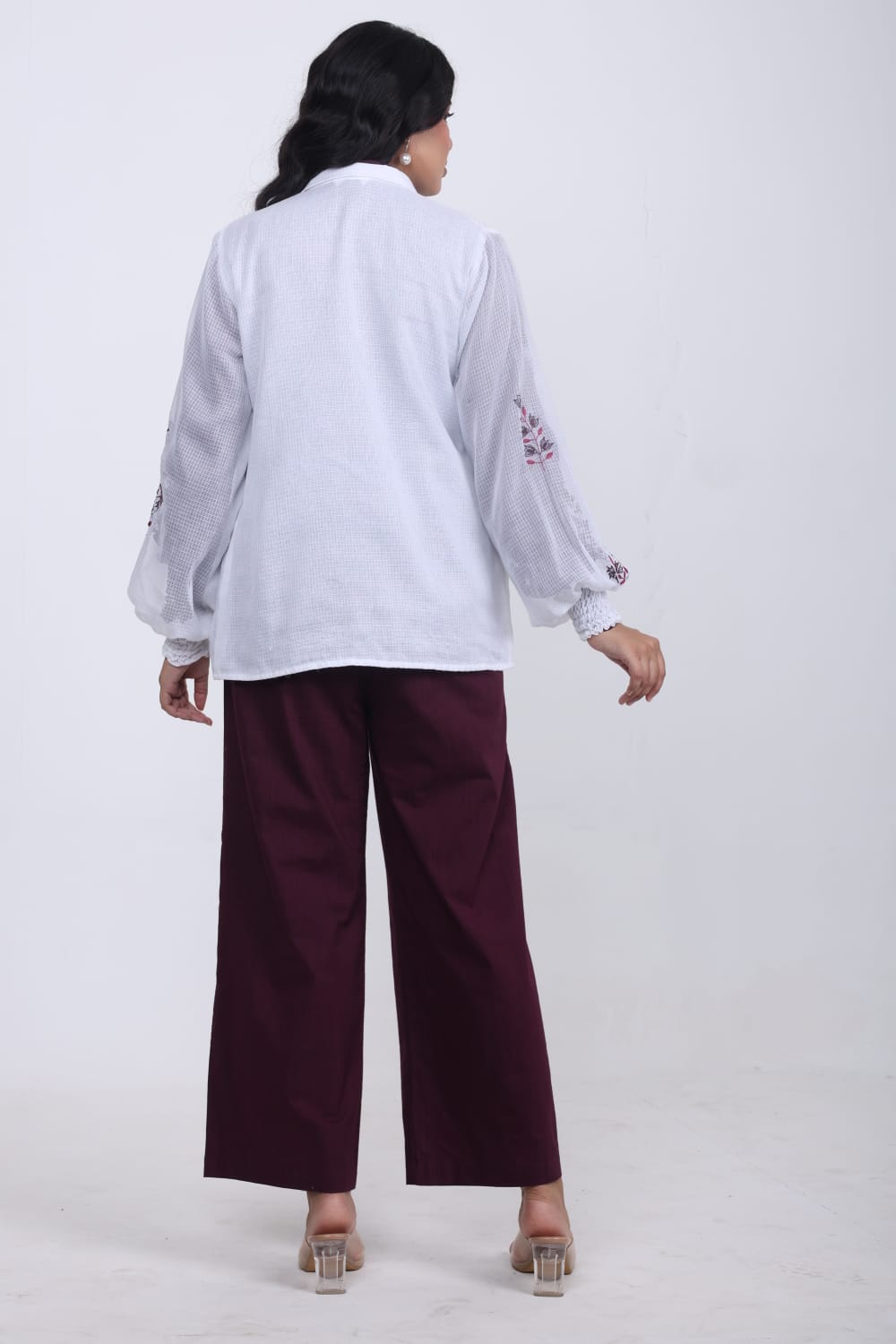 Blooming Joy – Three-Piece Chanderi Set