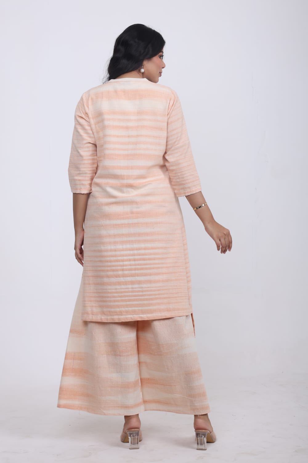 Petal of Joy – Handloom Cotton Three-Piece Set