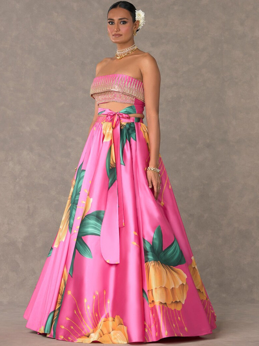 Cotton Ethnic Dress With Dupatta 4