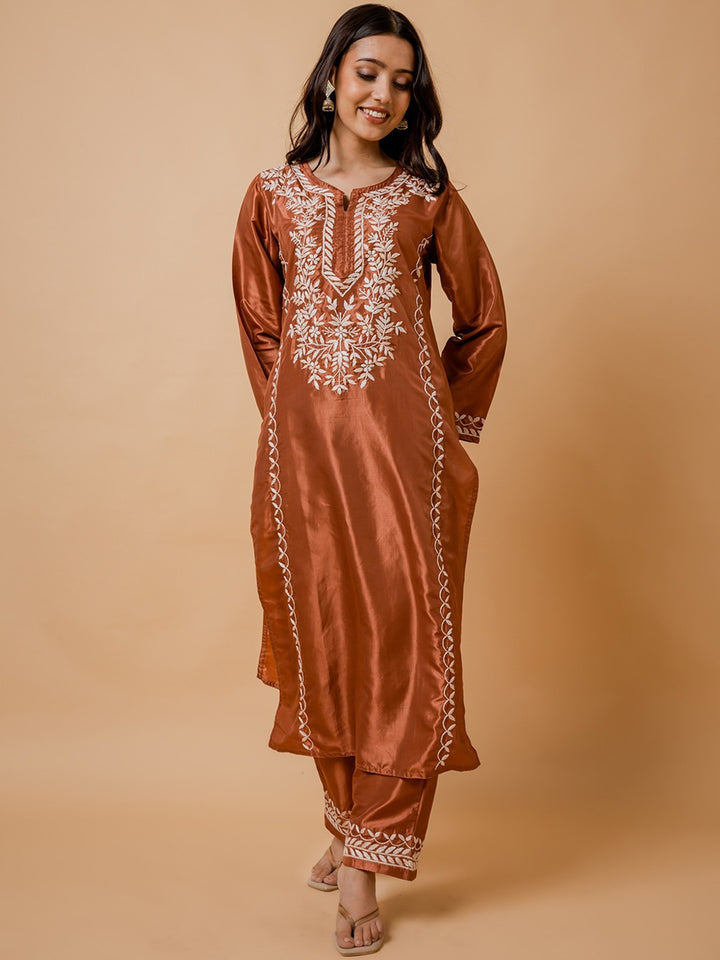 Cotton Ethnic Dress With Dupatta 5