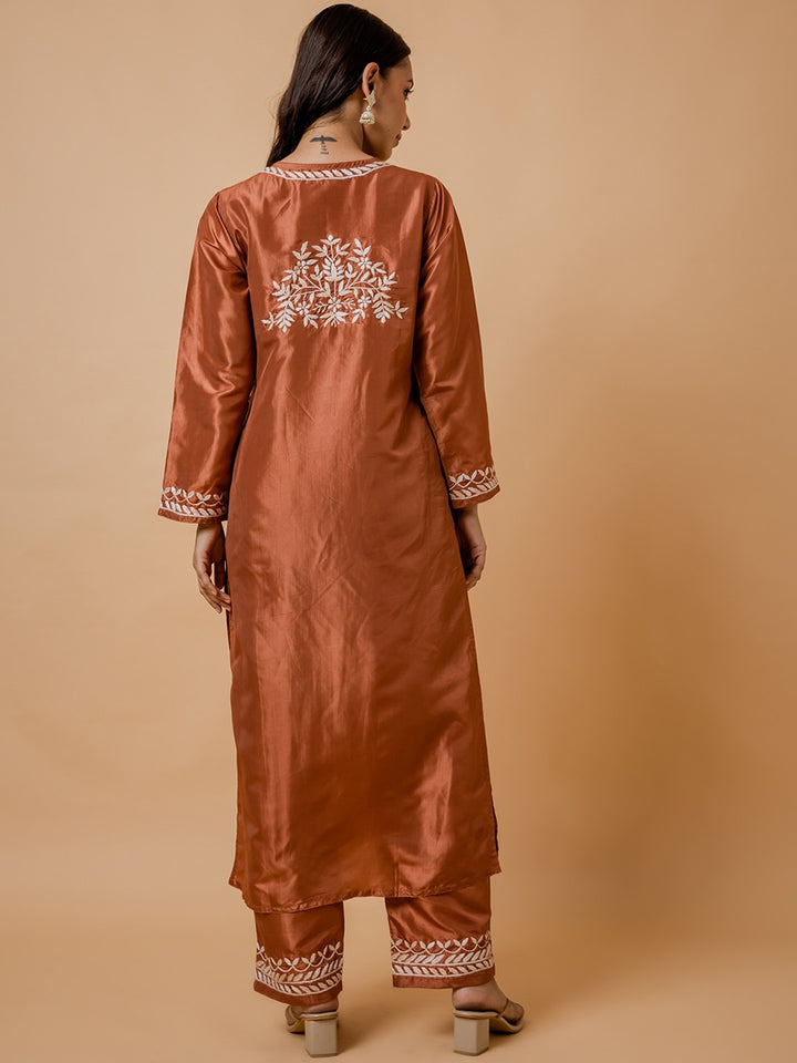 Cotton Ethnic Dress With Dupatta 5