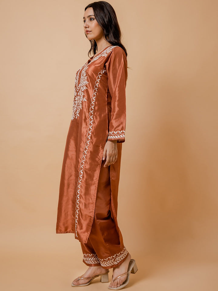 Cotton Ethnic Dress With Dupatta 5
