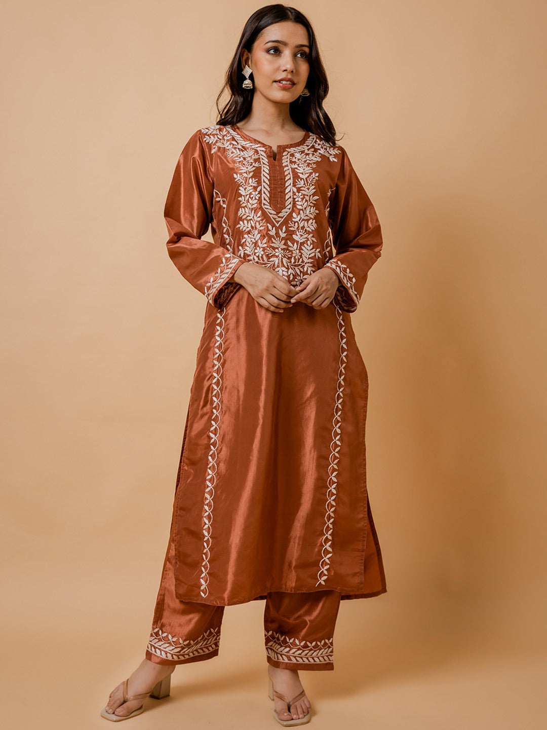 Cotton Ethnic Dress With Dupatta 5