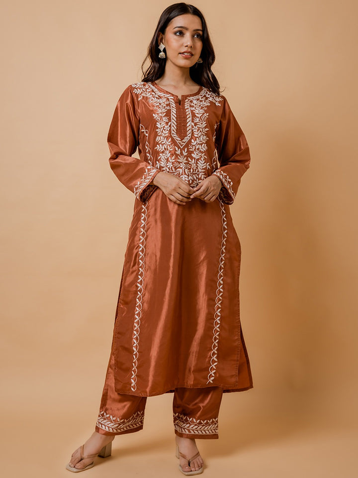 Cotton Ethnic Dress With Dupatta 5