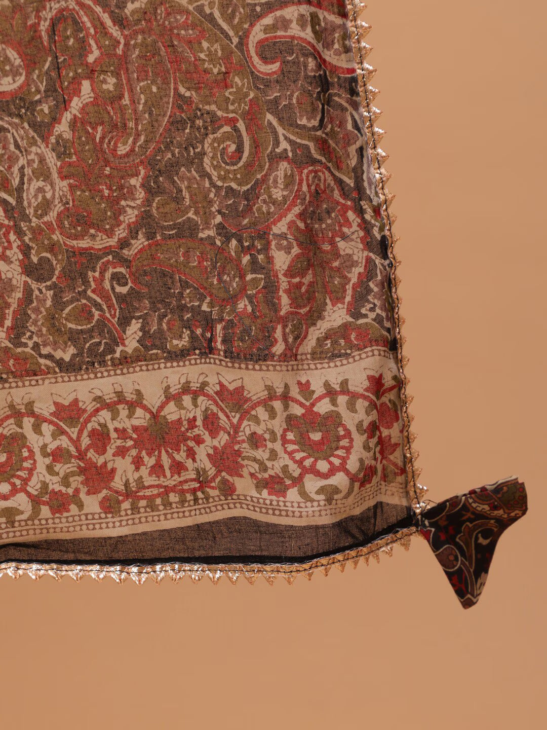 Cotton Ethnic Dress With Dupatta 1