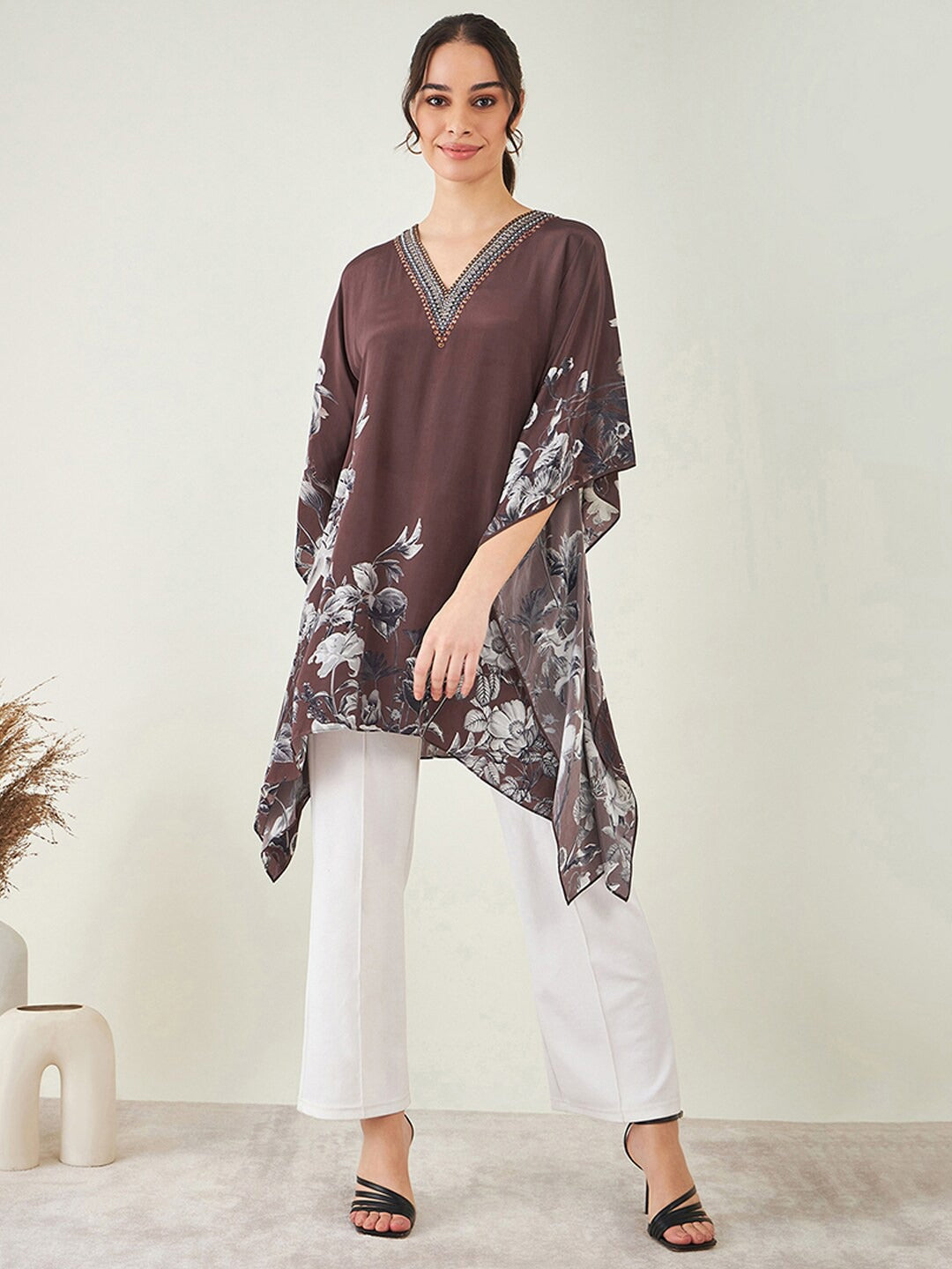 Cotton Ethnic Dress With Dupatta 9