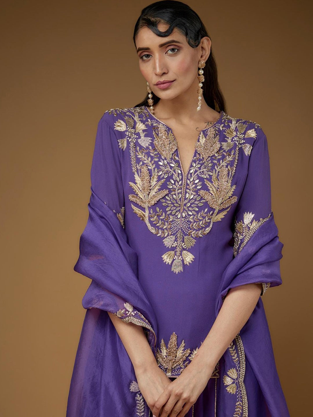 Cotton Ethnic Dress With Dupatta 2